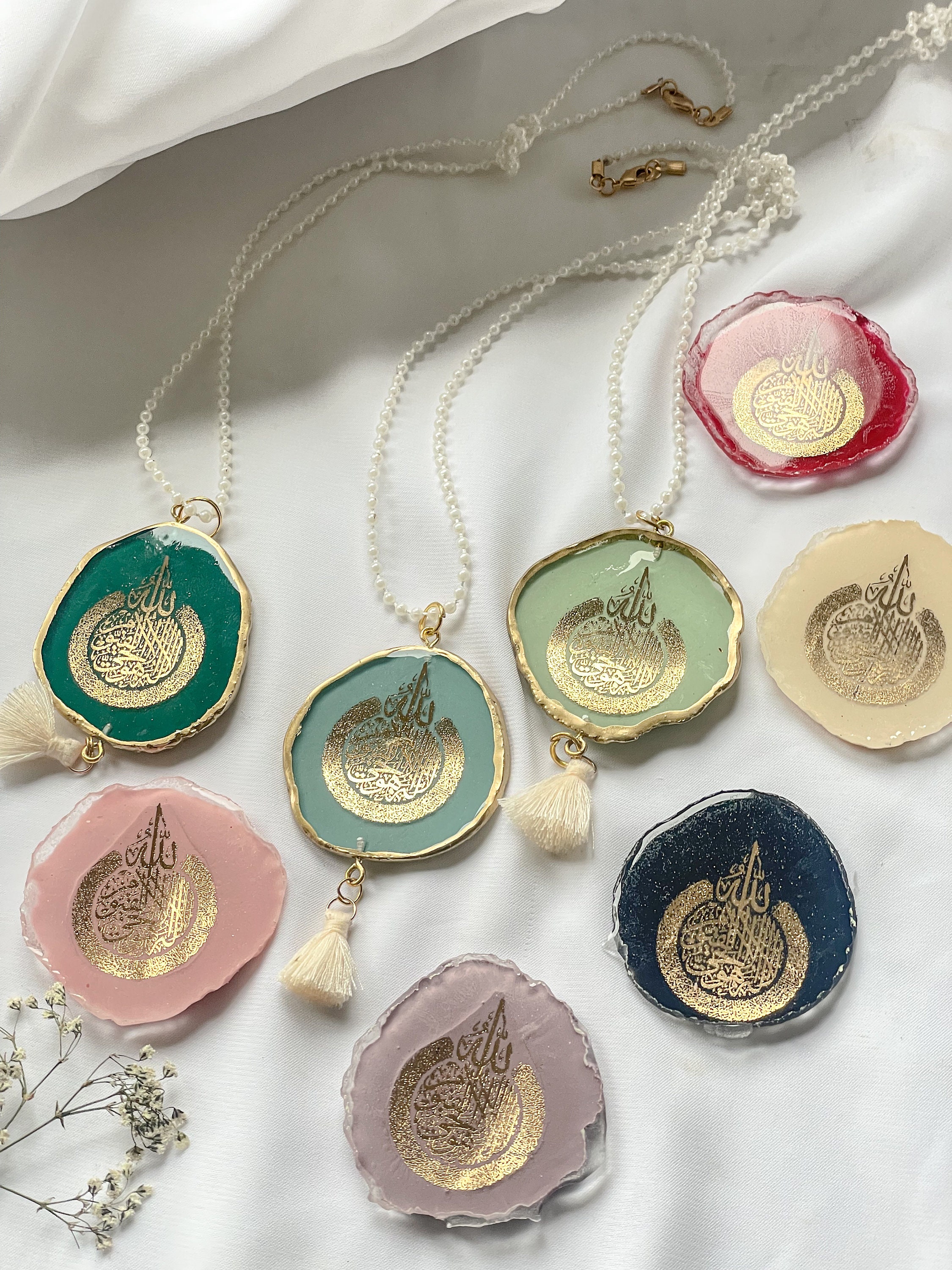 Car pendant Ayatul Kursi gifts for Muslims - Quran Islam Father's Day gifts for her driver's license for him Mother's Day
