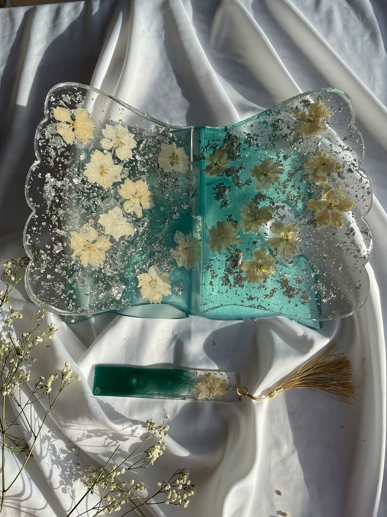 Resin Art Islam Quran Holder Stand Resin Book Holder Bookmark Etsy