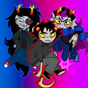 Homestuck Acrylanhänger! (Vriska ist auf Vorbestellung!)