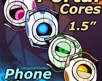 Portal Cores 1.5”  Acrylic Charms (PREORDER)