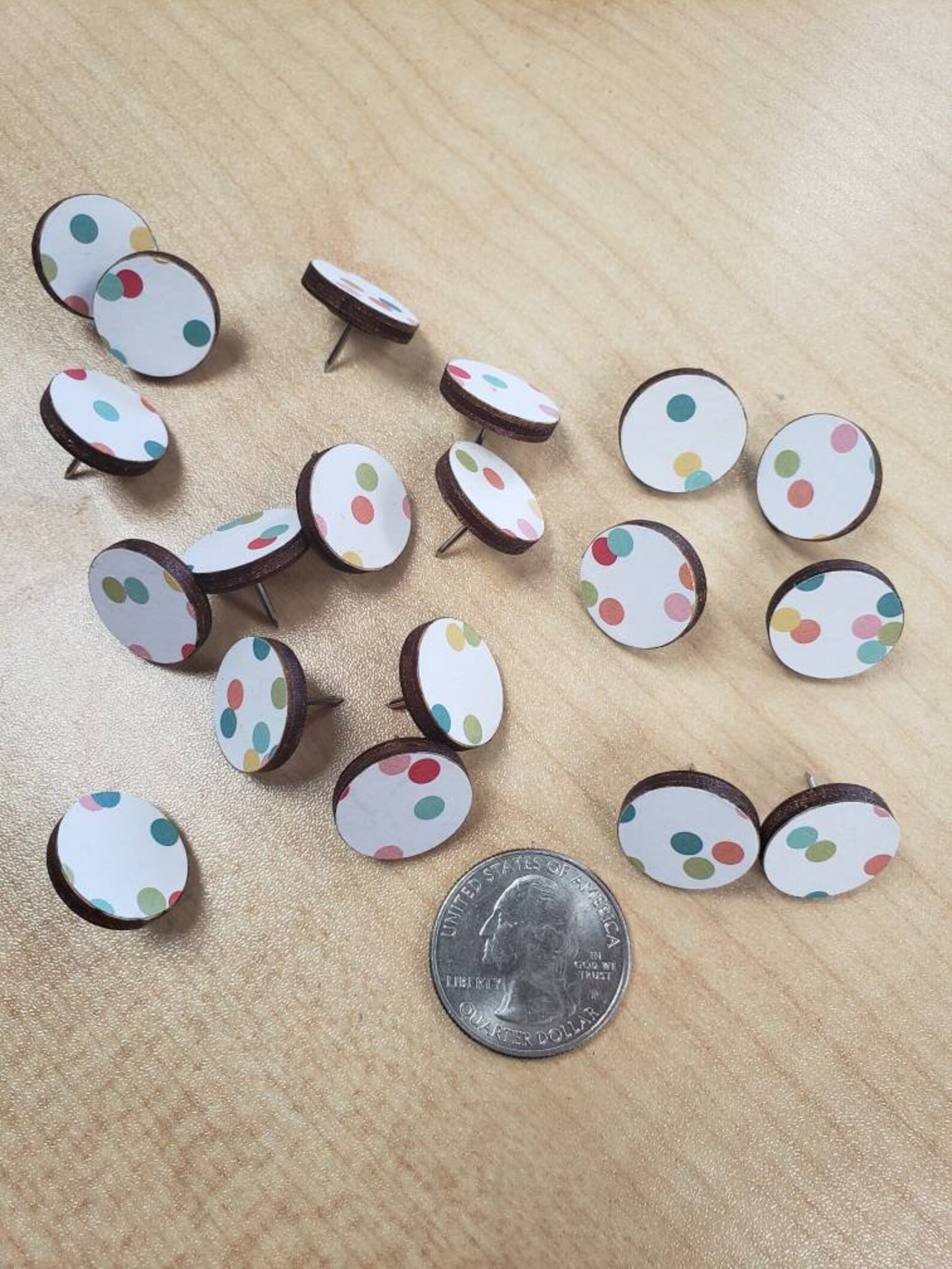 Funtacks Thumbtacks Decorative Thumb Tacks Home Decor Etsy