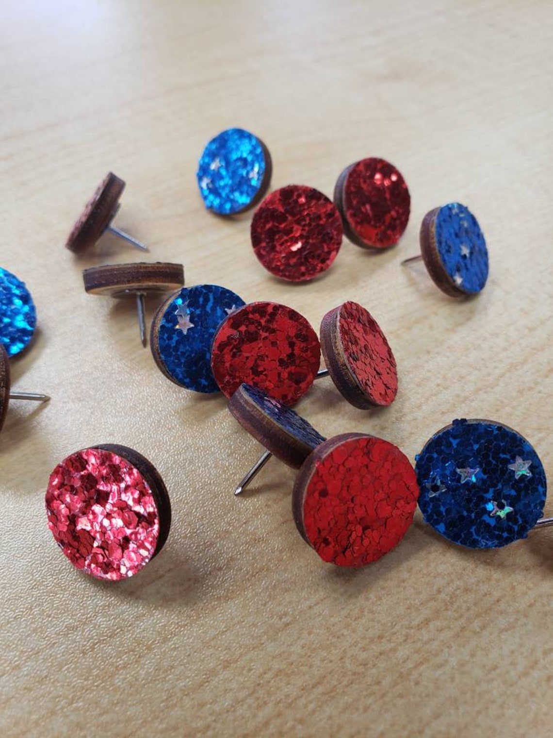 FUNtacks Thumbtacks Decorative Thumb Tacks Home Office Etsy