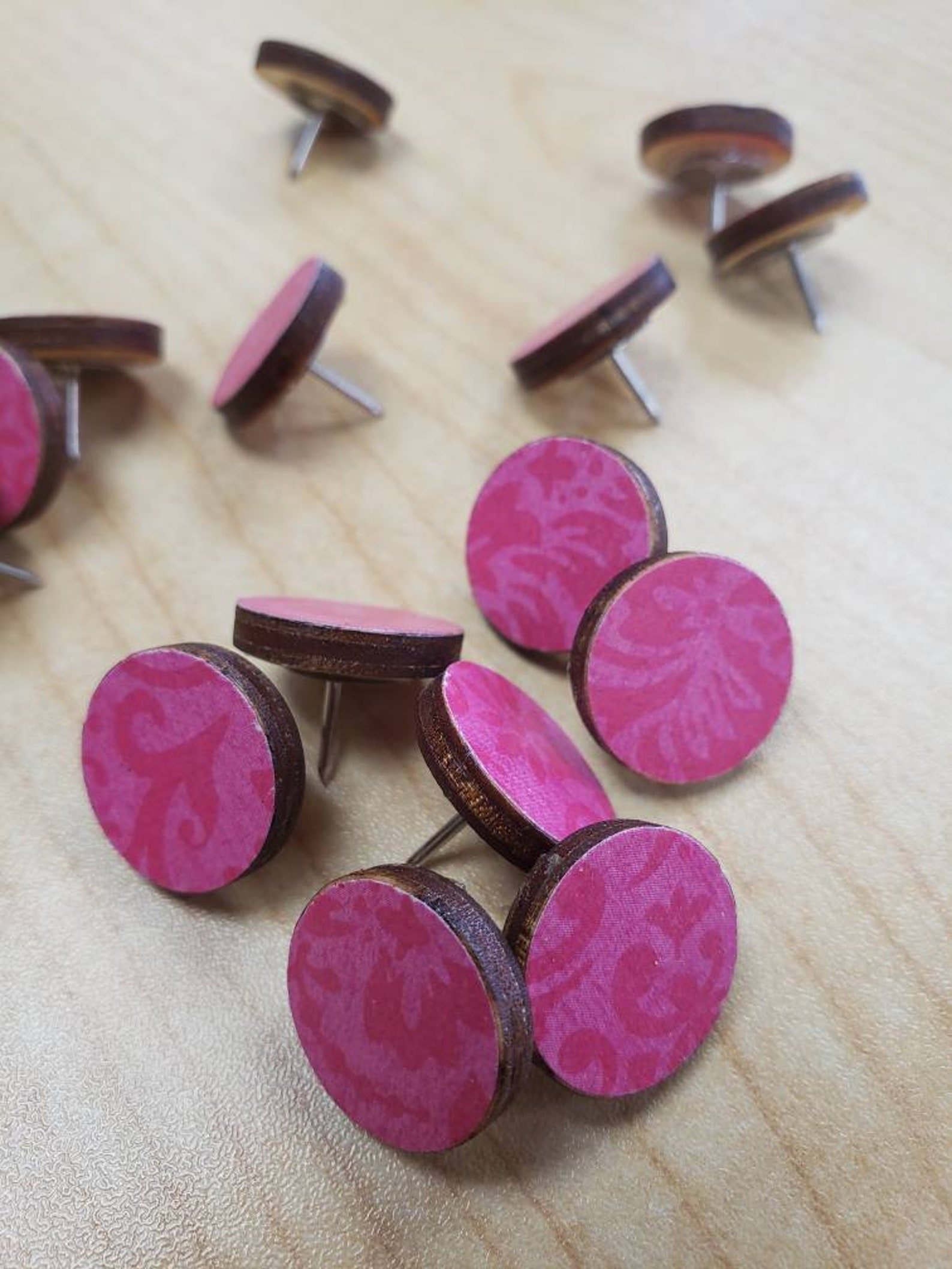 Funtacks Thumbtacks Decorative Thumb Tacks Home Decor Etsy