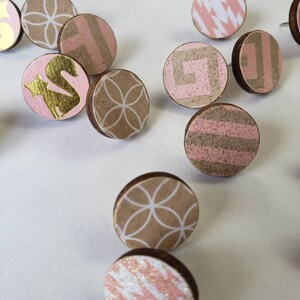 Boho Fox Thumbtacks: Decorative Push Pins, Dorm Room Decor (Set of 16)