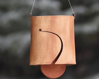 Fine Art Ceramics | Outdoor Home Decor | Modern Wind Chime for Outdoors | Minimalist Art for Home