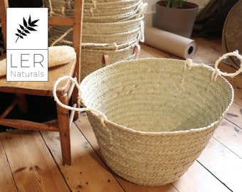 Woven Basket, Large, Handmade