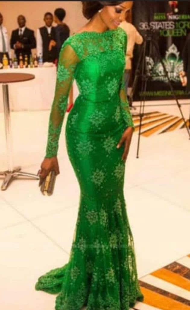 Green Mermaid Dress - Etsy