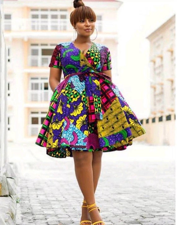 Beautiful, Creative and Unique Short Gown Styles for Ladies. - Ladeey |  Short gowns, Birthday dress women, Short african dresses