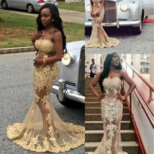 Tube prom dress,African clothing for women,African wedding dress,lace prom dress, dashiki prom dress,Homecoming dresses,guest dress