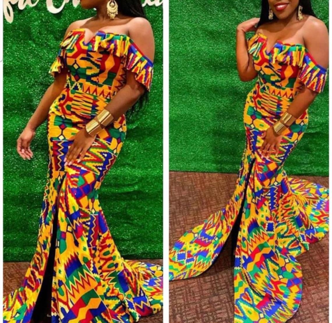 African party dress/Ankara clothing for women/African women Etsy