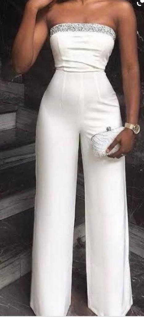 White bridal jumpsuitAfrican Romper with capeAfrican | Etsy