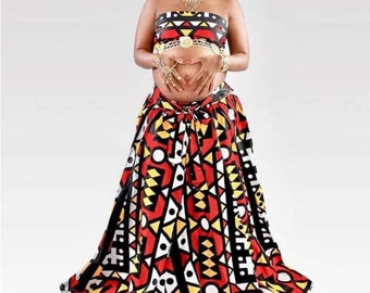 African maternity dress,maternity gown for photoshoot,African maternity gown maxi dress for pregnant women,Ankara fashion
