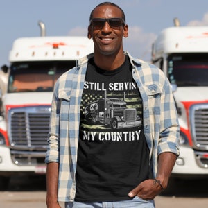 Keep On Truckin Mens Trucking T Shirt Lorry Driver Truck Cab Accessories  Trucker