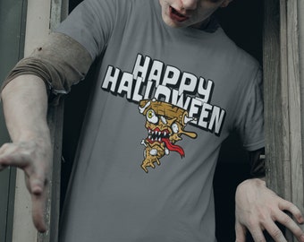 Happy Halloween Monster Pizza Children's Size