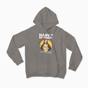 Jesus Happy 50th Birthday See You Soon Birthday Gift, Unisex T-Shirt or Hoodie. Funny 50th Birthday Gift Grey Hoodie