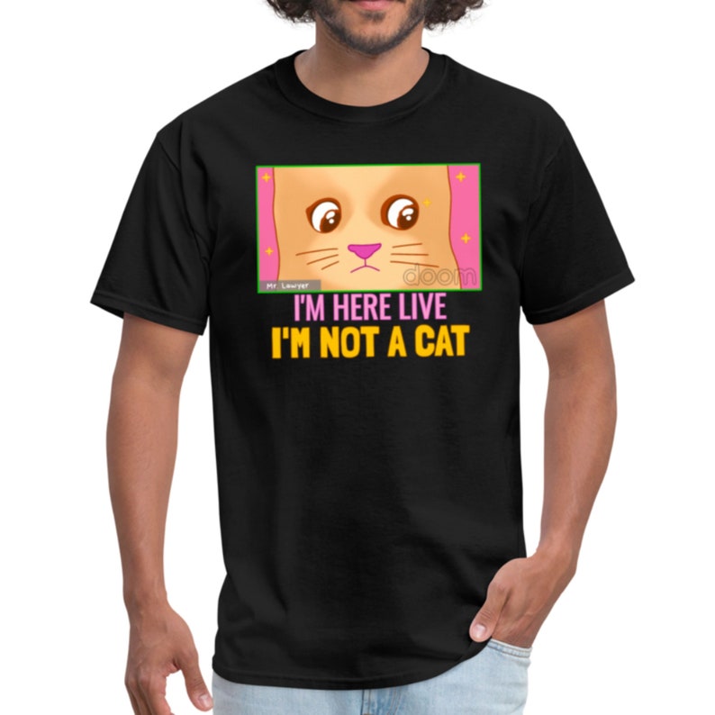 Lawyer Cat Meme I'm Not a Cat Meme Unisex Classic T-shirt | Etsy