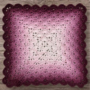 handmade baby blanket, crochet baby blanket, rainbow baby blanket, baby shower gift, baby afghan, granny square blanket, baby baptism gift