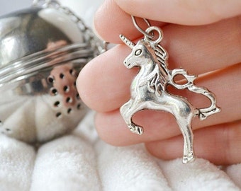 Unicorn Tea Infuser: Stainless Steel Charm, Loose Leaf Tea
