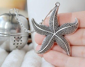 Starfish Tea infuser Tea lover gift Tea Ball Tea Strainer Drink Accessories Gift for mom Mother's day gift