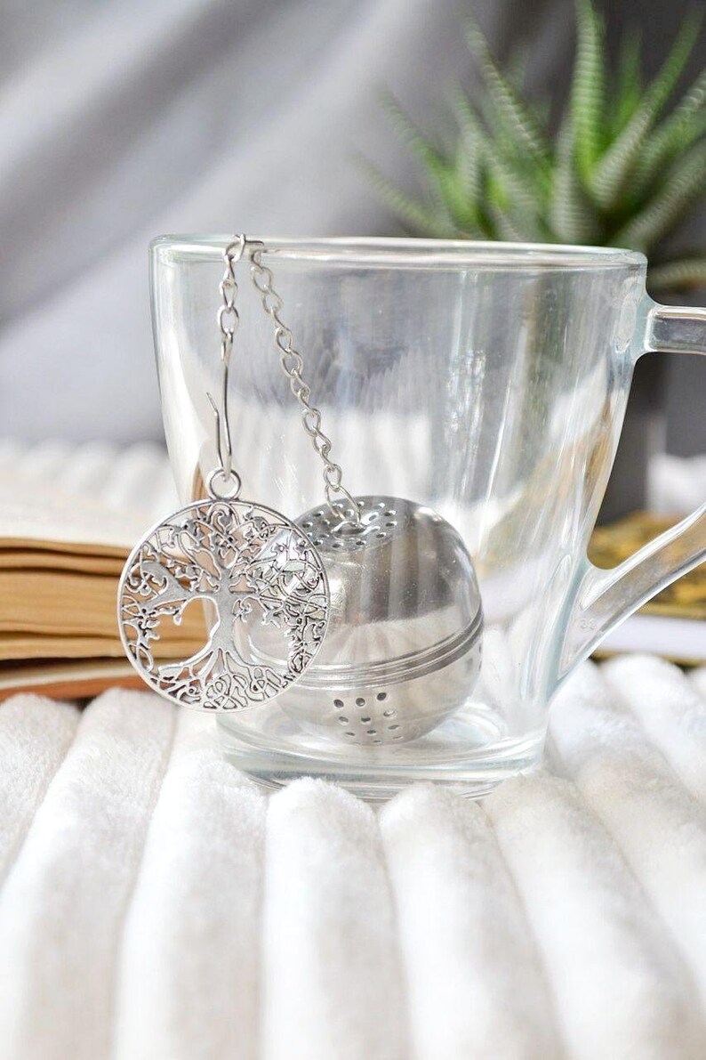 Tea Diffuser Family Tree of Love for Herbal Tea Infuser Charm Etsy