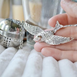 Bird Tea Infuser Cute Tea Diffuser Ball Loose Leaf Tea Strainer coworker Mother&#39;s day gift