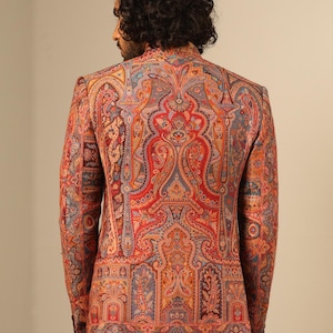 Chaqueta de seda y lana fina / Prendas de abrigo de lujo para HOMBRE / Abrigo elegante hecho a mano / Perfecto para todas las estaciones