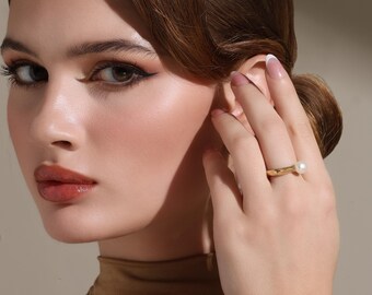 Collier bohème de perles d'eau douce | Plaqué or 18 carats | Bijoux en acier inoxydable