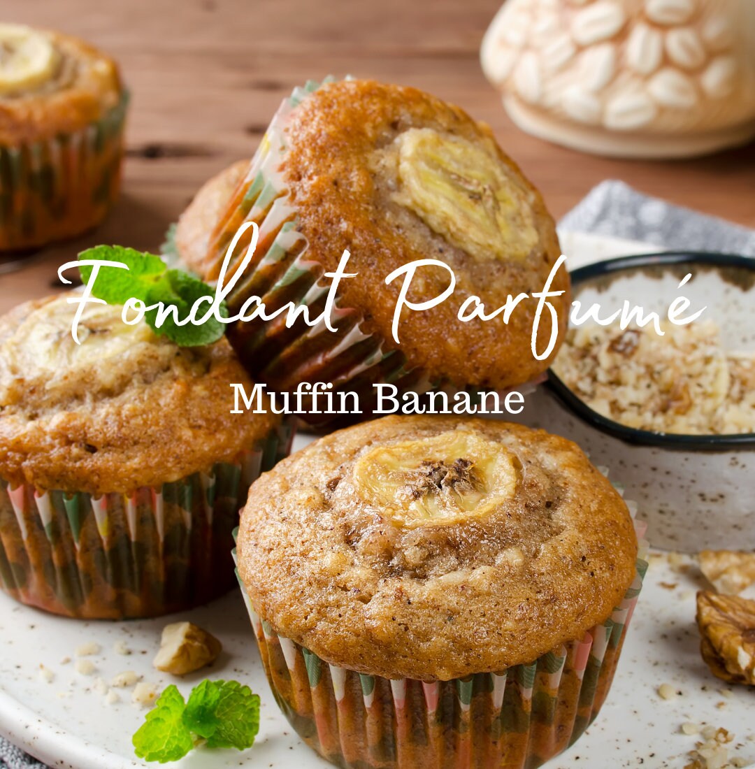 Fondant Parfumé Muffin Banane