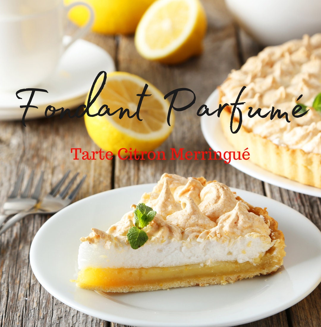 Fondant Parfumé Tarte Citron Merringue