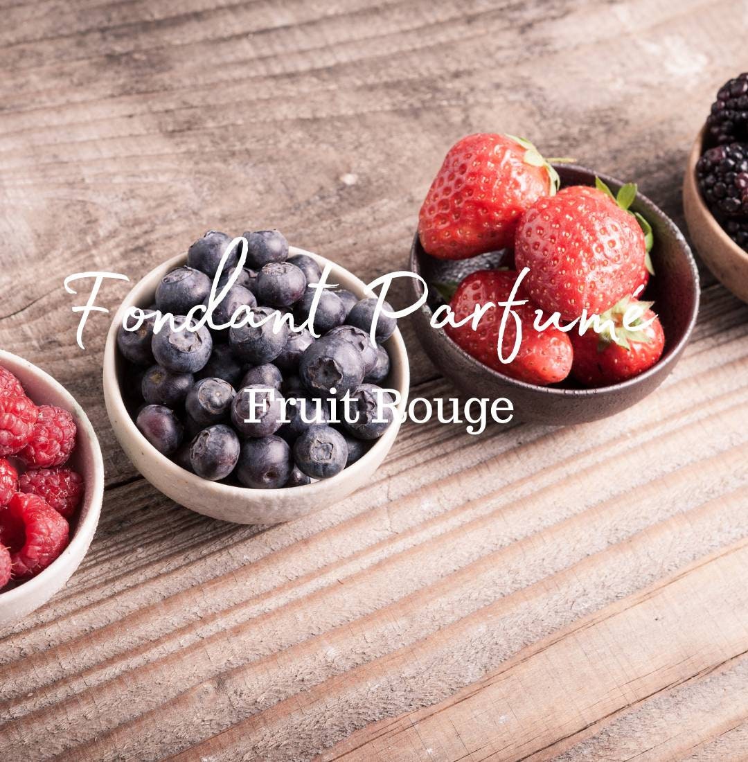 Fondant Parfumé Fruit Rouge