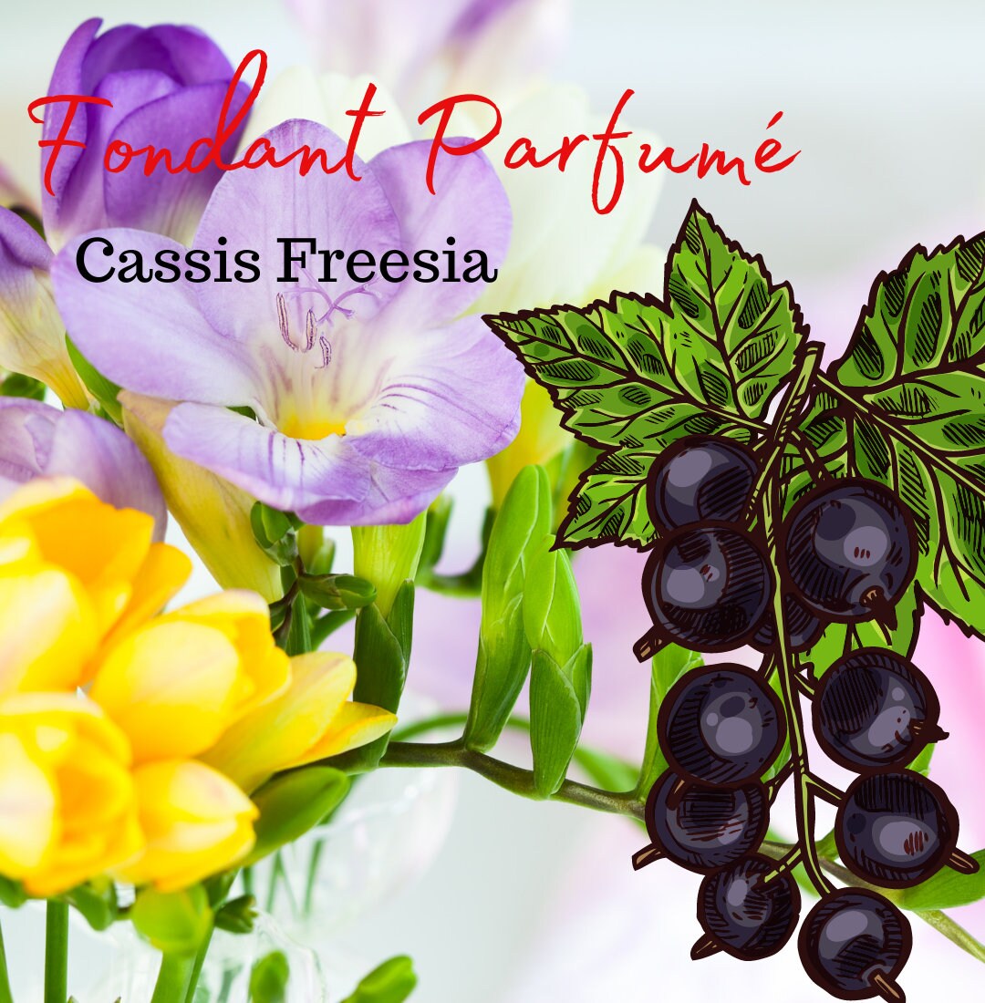 Fondants Parfumé Senteur Cassis Freesia