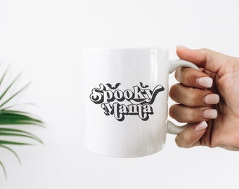 Halloween Mug / Spooky Mama Coffee Mug / Fall Mugs / Coffee Cup / Spooky Season / Halloween Gift