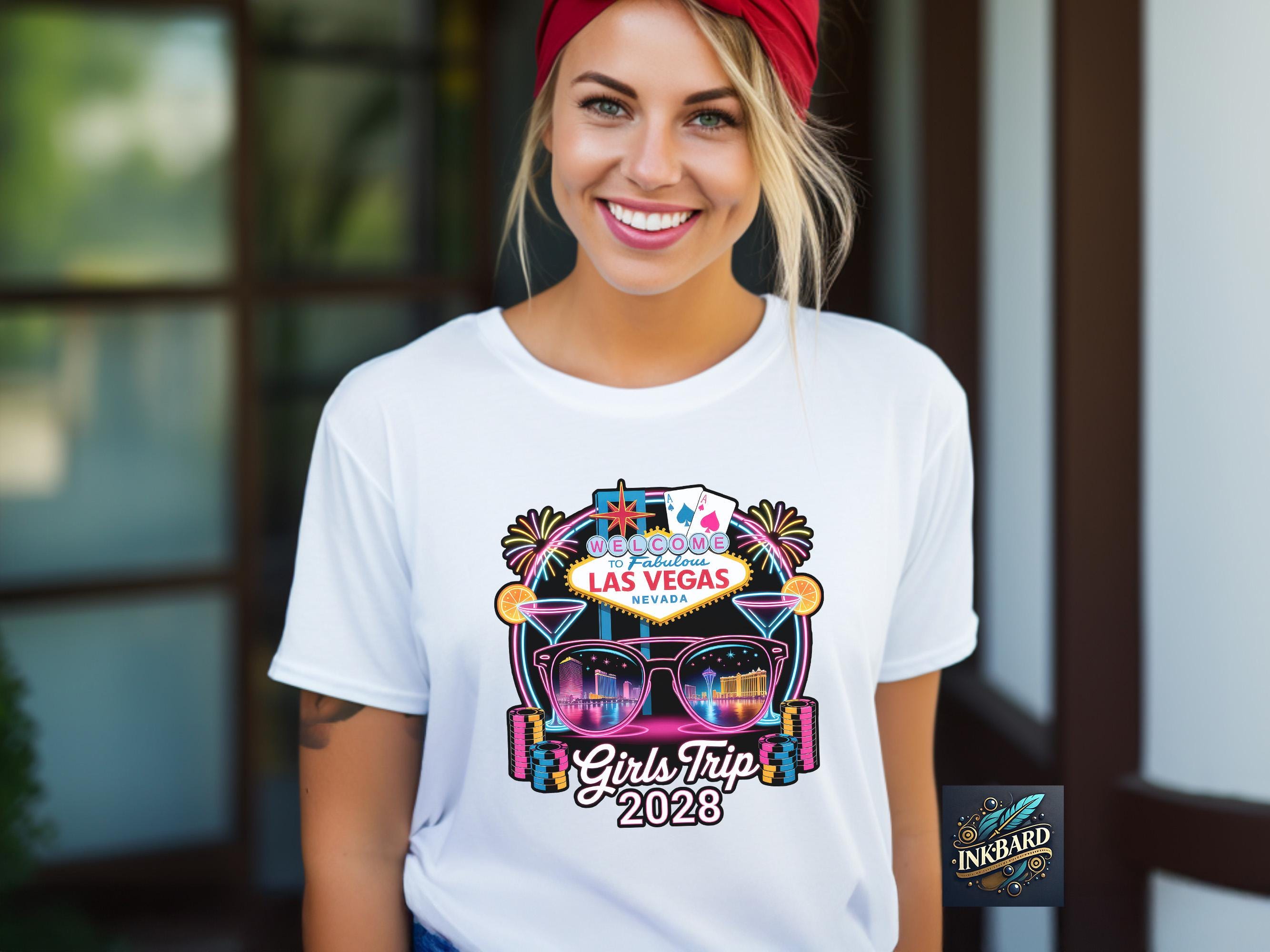 2026 2027 2028 2029 Girls Trip Las Vegas Vacation Sublimation