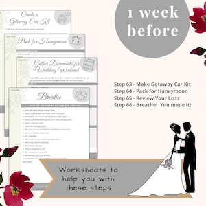 6-month Wedding Planner Printable / Ultimate Wedding Plan Checklist for ...