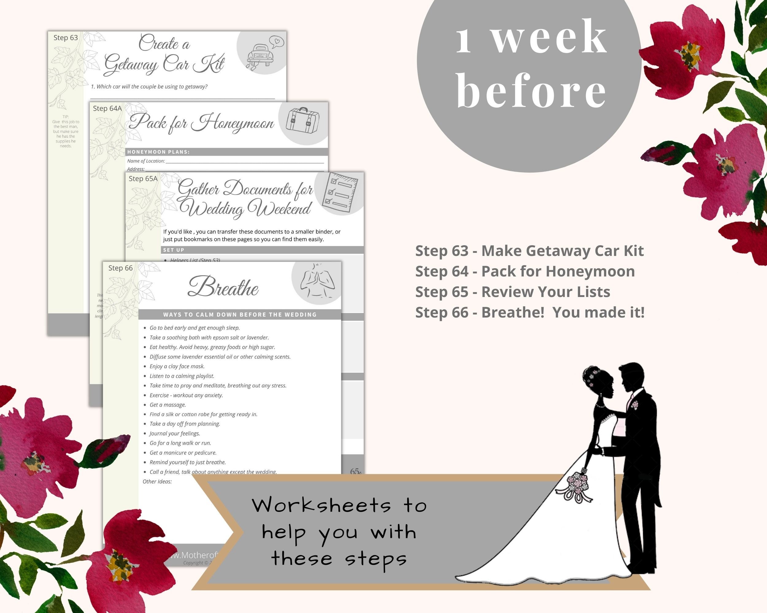 6-month Wedding Planner Printable / Ultimate Wedding Plan - Etsy