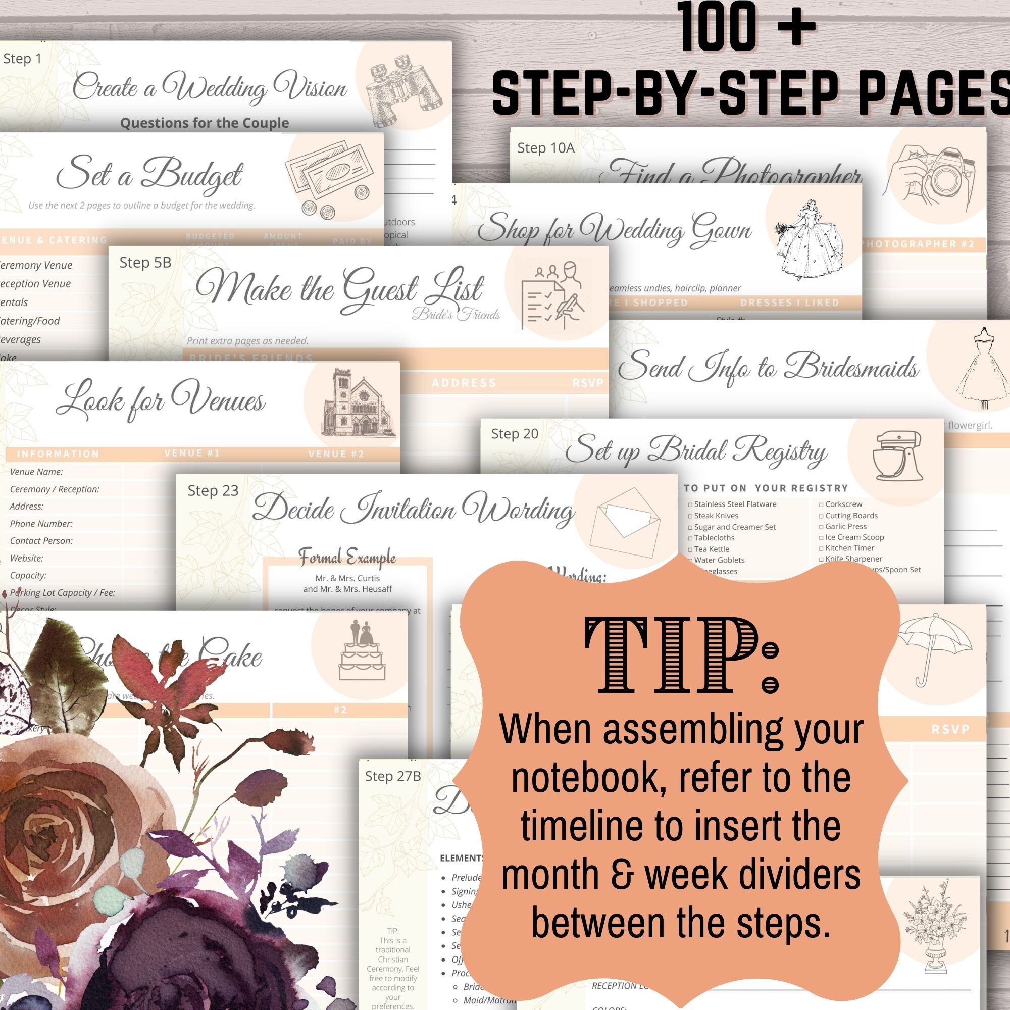 4-month-wedding-planner-printable-step-by-step-wedding-guide-for-your