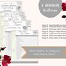 6-month Wedding Planner Printable / Ultimate Wedding Plan Checklist for ...