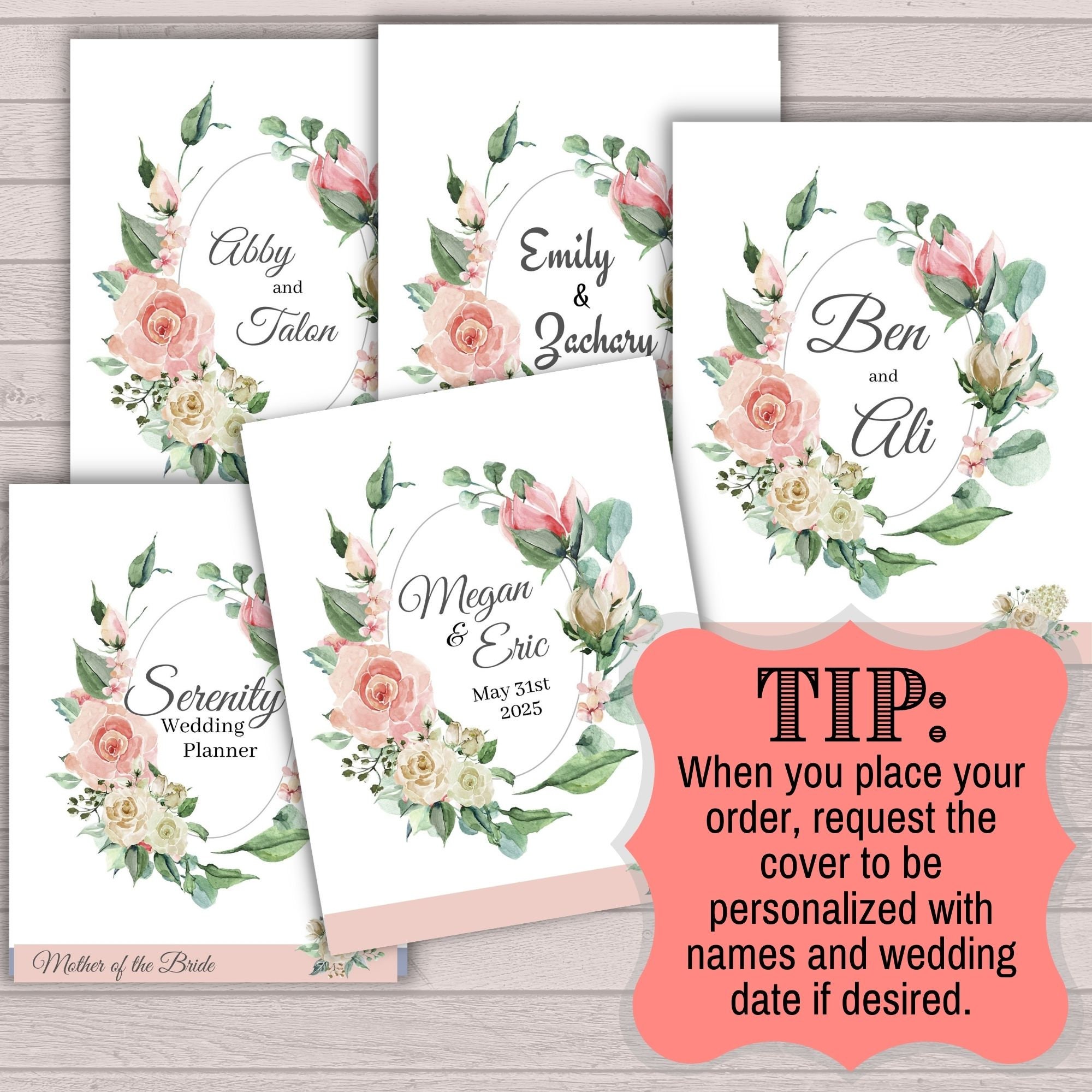 12-month Wedding Planner Printable Step-by-step Wedding Guide for Your Wedding Planning Notebook ...