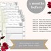 6-month Wedding Planner Printable / Ultimate Wedding Plan Checklist for ...