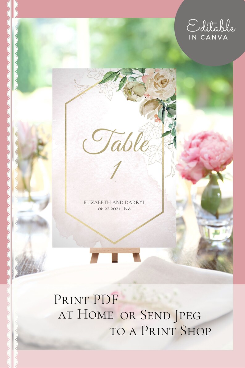 Canva Template Invitation Editable Wedding Stationery Bundle | Etsy