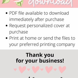 24-Month Printable Wedding Planner Vintage theme 66 steps PDF Download with wedding timeline for your binder, notebook, organizer image 7