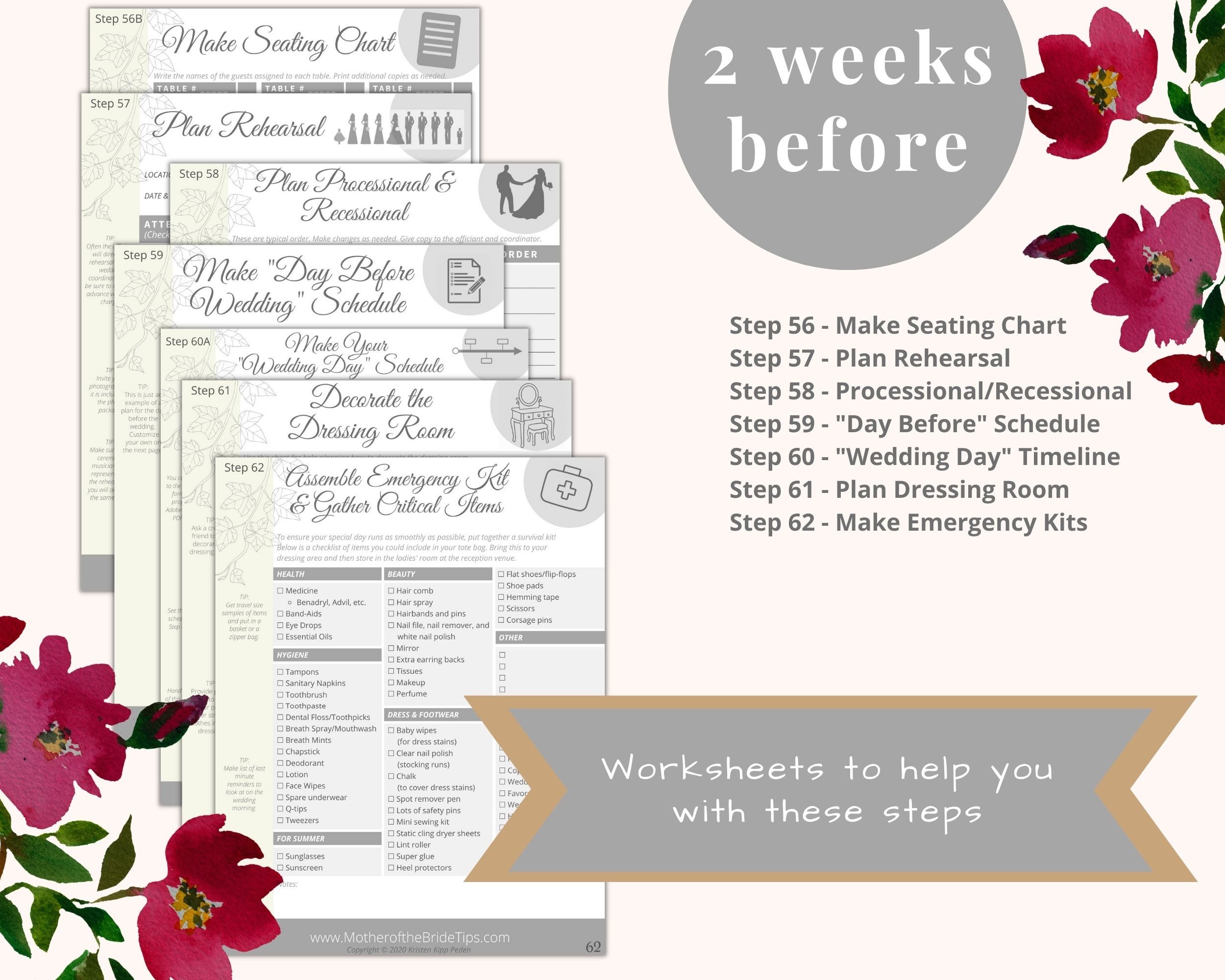 6-month Wedding Planner Printable / Ultimate Wedding Plan - Etsy