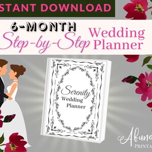 6-month Wedding Planner Printable / Ultimate Wedding Plan Checklist for ...