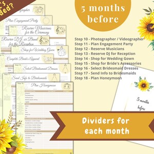 6-month Wedding Planner Printable / Ultimate Wedding Plan Checklist for ...