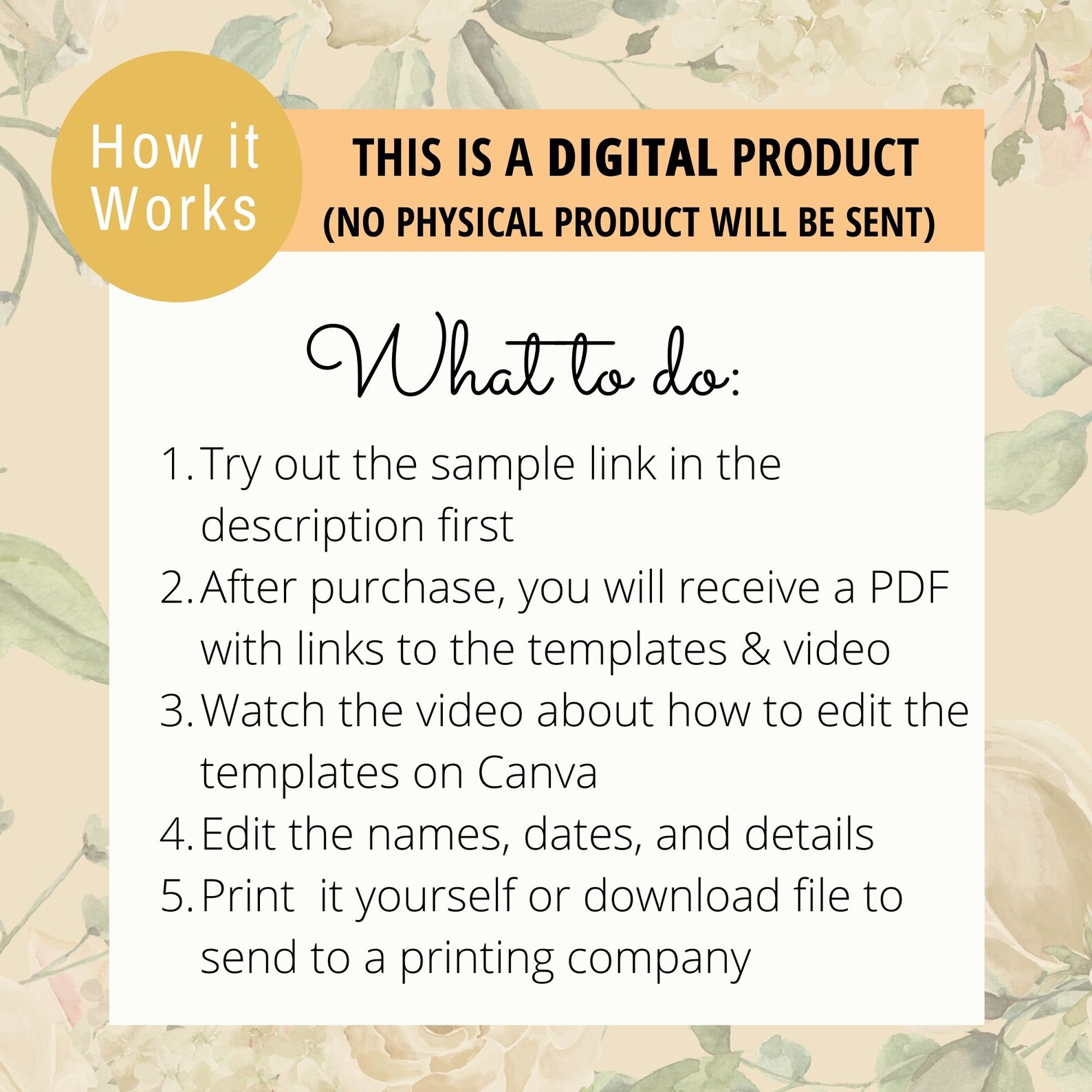 Canva Template Invitation Editable Wedding Stationery Bundle | Etsy