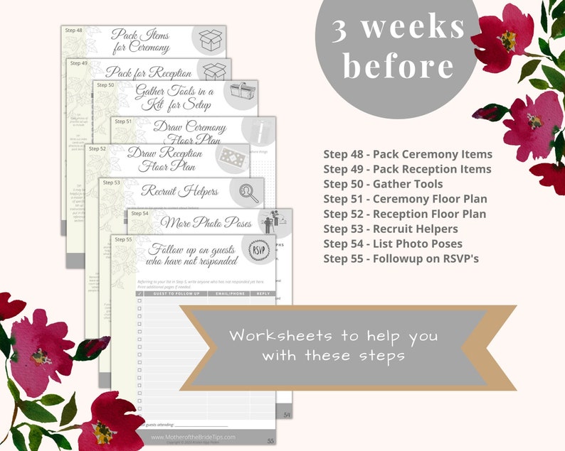 6-month Wedding Planner Printable / Ultimate Wedding Plan - Etsy