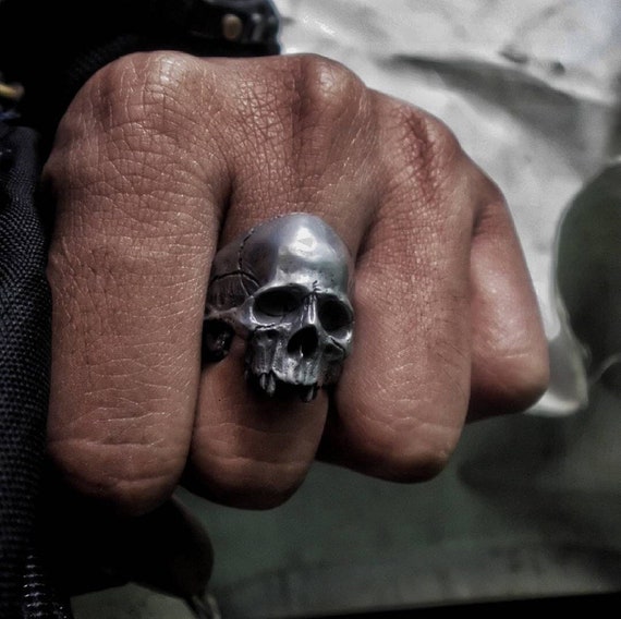 JAWBREAK Anatomical Skull Ring Skull Rings Punk Rock | Etsy Australia