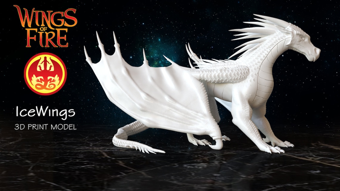 Wings of Fire DRAGONS 3D Model Collection Etsy