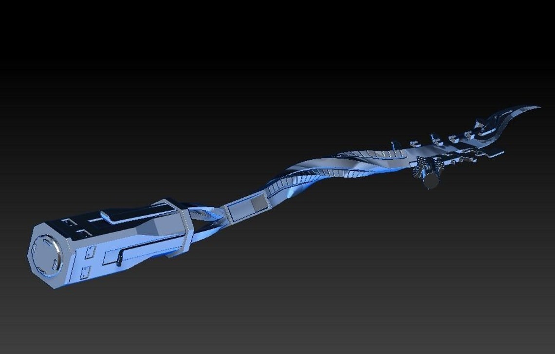 Spear from Horizon Zero Dawn 3D print model Etsy