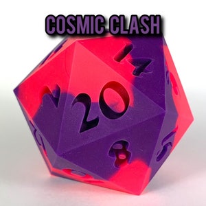 Squishy Dice dnd dnd Gifts dnd dice dice candy dice dice set giant D20 D20 squishy jumbo D20 dnd gift D20 dice Cosmic Clash